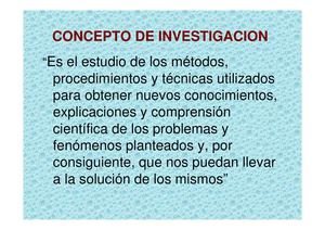 Investigacion