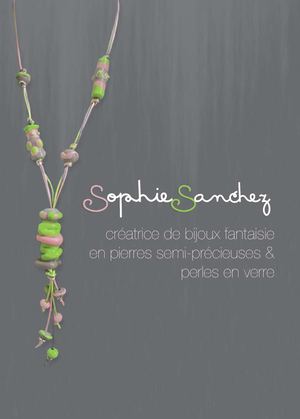 Présentation Sophie Sanchez créatrice perles en verre Murano au Chalumeau