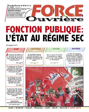 Force Ouvrière hebdomadaire n°3039
