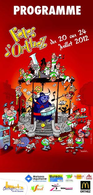 programme des fêtes d'Orthez 2012