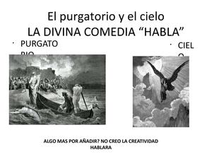 El purgatorio y el cielo