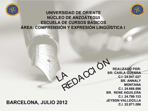 Técnicas y estrategias para la redacción de textos