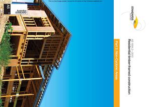 AS 1684.2-2010, Residential timber-framed construction Non-cyclonic areas