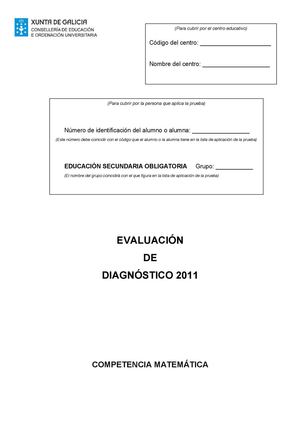 Pruebas Galicia 2011