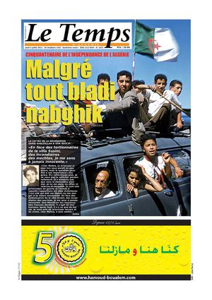 Le temps d'Algérie Edition du 05-07-2012