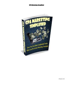 CPA Marketing Simplified