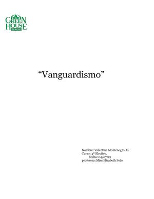 vanguardismo