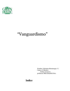 vanguardismo