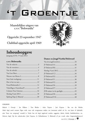 't GROENTJE | Juni 2012