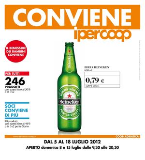 Volantino Ipercoop Conè - Dal 5 al 18 Luglio 2012