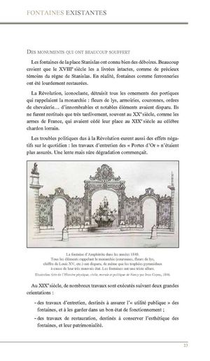 Fontaines d'hier et d'aujourd'hui à Nancy