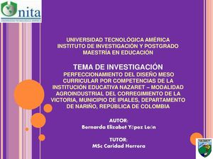 DISEÑO MESOCURRICULAR NAZARET LA VICTORIA