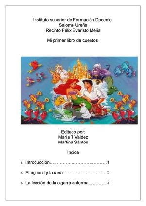 Mi segundo libro de cuento