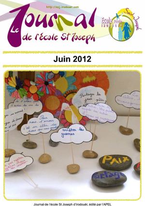 Journal de l'école - Juin 2012