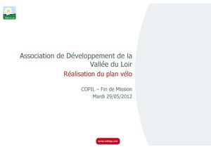 Plan vélo - copil du 29.05.2012