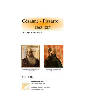 Cézanne - Pissarro 1865-1885