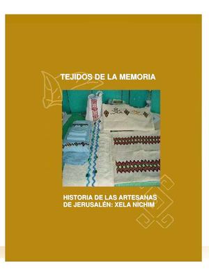 ARTESANA TEXTILES DE JERUSALEN