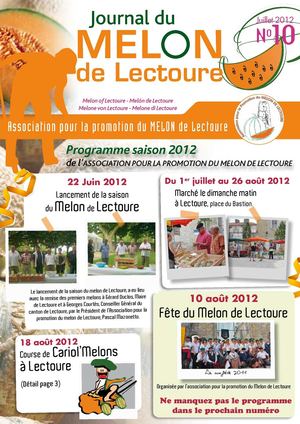 Journal association pour la promotion du melon de Lectoure n°10
