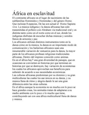 África en esclavitud