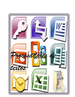 procesadores de texto