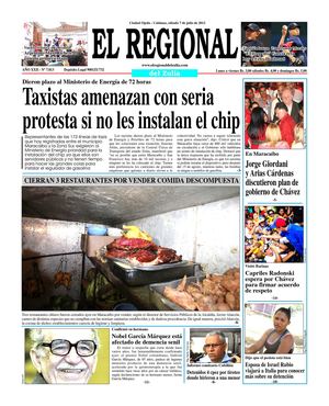 El Regional del Zulia 07-07-2012