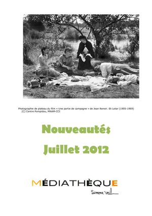 Nouveautés Adultes été 2012