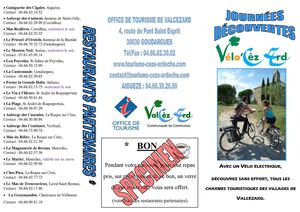 Circuits Vélos Valcézard 