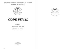 CODE PENAL ALGERIEN