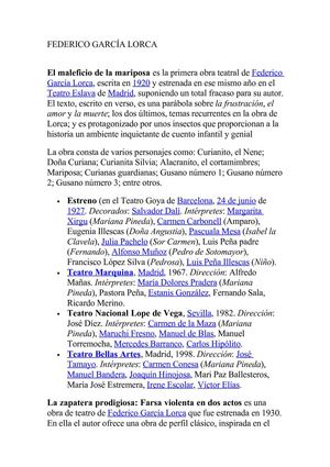 FEDERICO GARCÍA LORCA