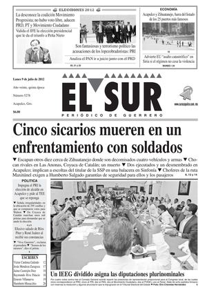 El Sur 9 de julio de 2012