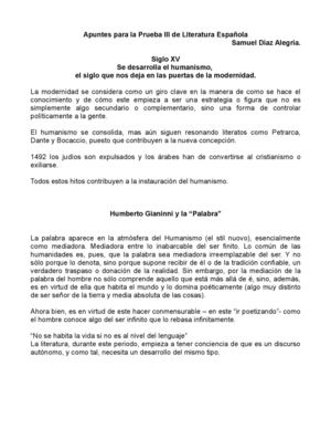 Apuntes para la tercera prueba de española :)