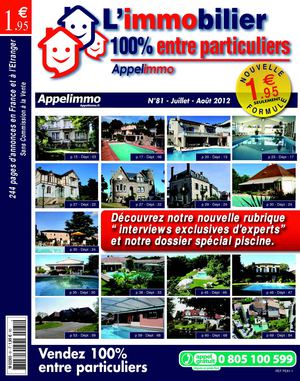 L’immobilier 100% entre Particuliers – N°81 – Juillet/Août 2012