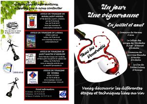 un jour Une vigneronne
