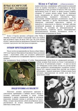 Белка и Стрелка