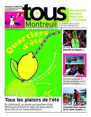 Tous Montreuil n°80 - du 10 juillet au 10 septembre 2012