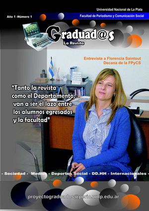 REVISTA GRADUADOS N°1  FPyCS - UNLP