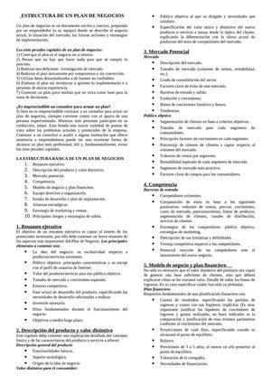 ESTRUCTURA DEL PLAN DE NEGOCIOS_GEB