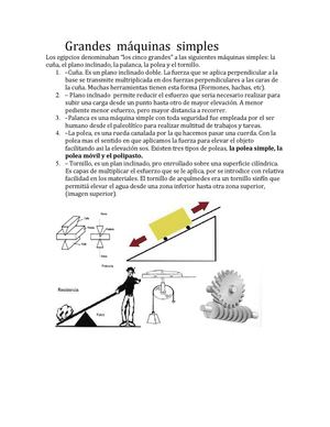 Grandes máquinas simples