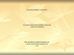 La Divina Comedia 