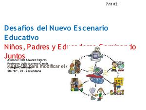 Desafíos del Nuevo Escenario Educación 