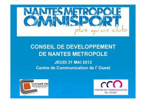 Le projet "Nantes métropole Omnisport" avec Henrich Body
