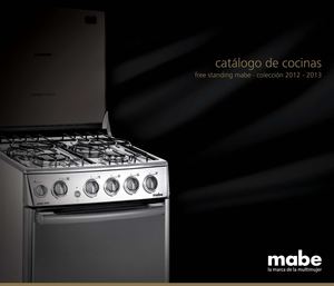 CATALOGO COCINAS MABE