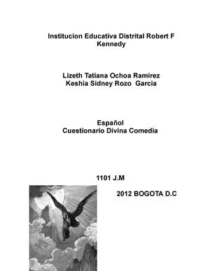 DIVINA COMEDIA - El cielo , El purgatorio 