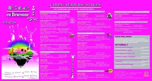 Plaquette été en braconne 2012