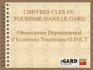 Chiffres Clés du Comité Départemental du Tourisme du Gard 2011