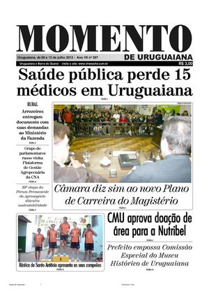 Jornal Momento de Uruguaiana