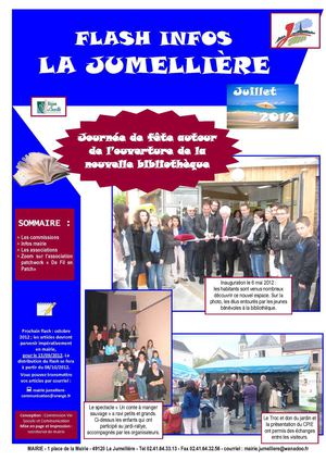 Flash info La Jumellière juillet 2012