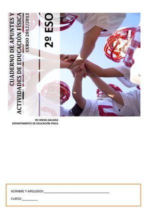 apuntes de educacion fisica 2º eso CURSO 2018/2019