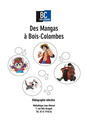 Catalogue médiathèque Mangas