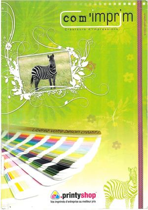COMIMPRIM LYON - IMPRIMEUR ECOLOGIQUE - CATALOGUE